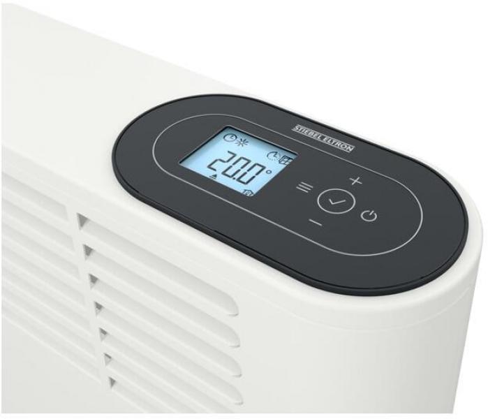 STIEBEL ELTRON CNS 2500 Plus LCD Konvektorheizung, 2500W, IP24, weiß (205858)