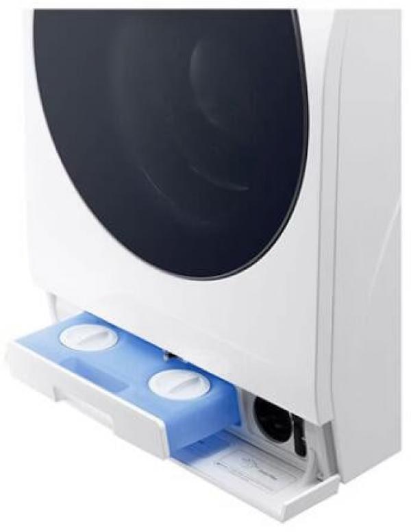LG LSWD099X 10kg/7kg SIGNATURE Stand Waschtrockner, 60 cm breit, 1600U/Min, Aqua Stop, 4-fach A-Klasse, AI DD, Steam, Inverter Wärmepumpentrockner, Dual Dry, autom.Dosiersystem, Quick Circle, weiß