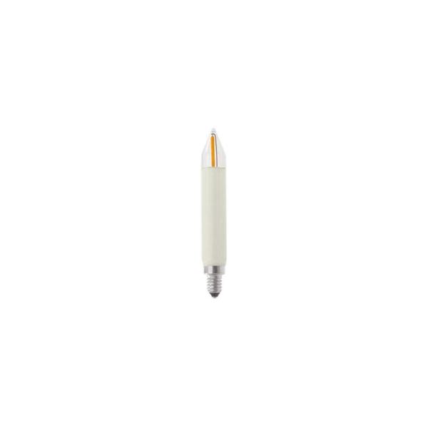 ARDEBO.de Scharnberger & Hasenbein LED-Schaftkerze, E10, 0,1-0,3W, IP20, 3300K, weiß (57668)