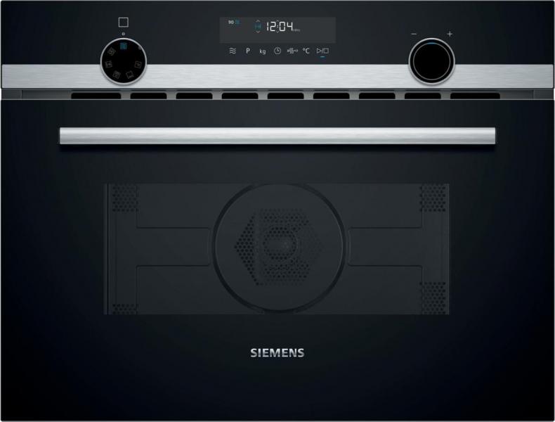 ARDEBO.de Siemens CM585AGS1 iQ500 Einbau Mikrowelle, 900 W, 44L, cookControl15, Heißluft, Edelstahl