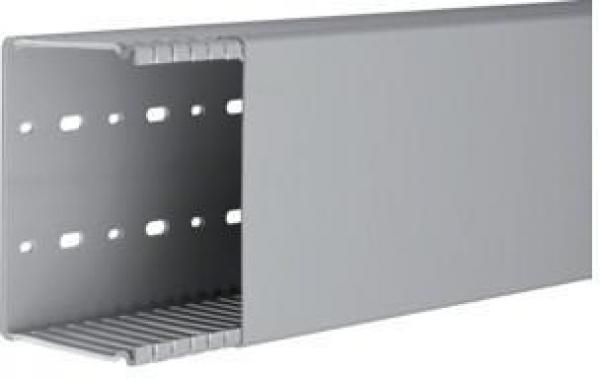 ARDEBO.de Hager BA68012007030B Verdrahtungskanal, 85x129x2000 mm, grau