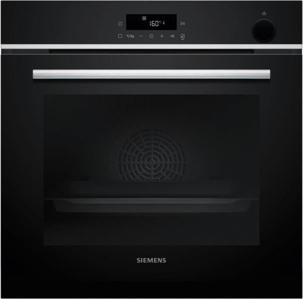 ARDEBO.de Siemens HR532GBS3 iQ300 A+ Einbaubackofen mit Dampfunterstützung, 60 cm breit, 71 L, EcoClean, cookControl15, Air Fry, edelstahl