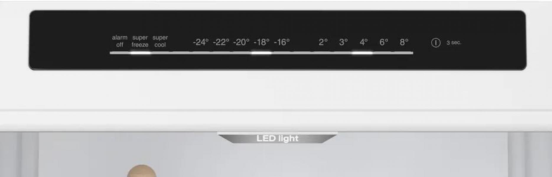 Siemens KG39N2IAF iQ300 Stand Kühl-Gefrierkombination, 60 cm breit, 363, noFrost, multiAirflow-System, dimLight, gebürsteter Stahl AntiFingerprint