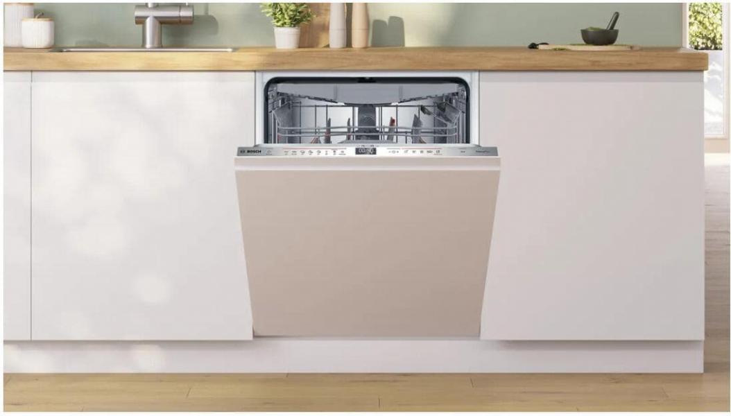 Bosch SMD6ECX12E Serie 6 Vollintegrierter Geschirrspüler, 60 cm breit, 14 Maßgedecke, AquaStop, Vario Schublade, TimeLight, HomeConnect, Kindersicherung