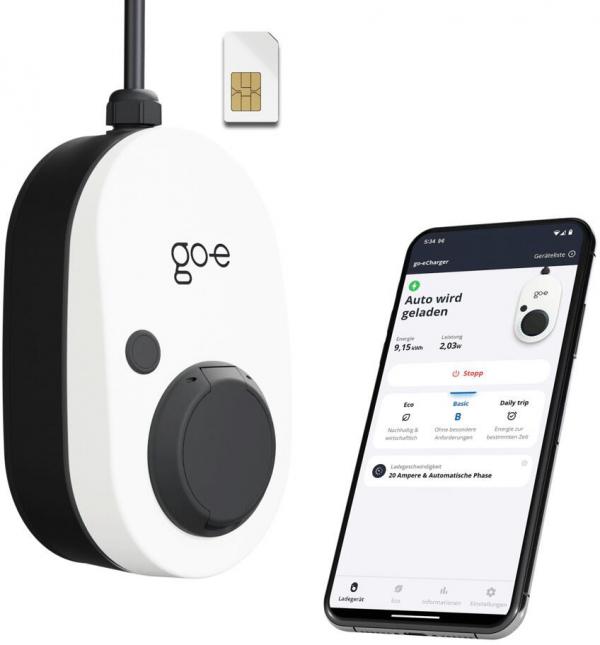 go-e Charger Gemini 2.0 Wallbox 11 kW, weiß (CH-05-11-51)
