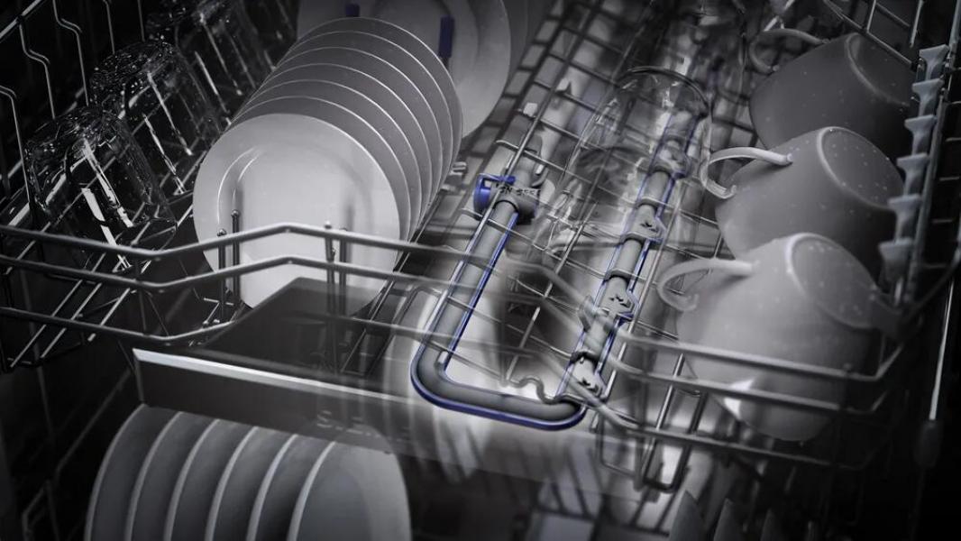 Siemens SX87TX02CE iQ700 Vollintegrierter XXL Geschirrspüler, 60 cm breit, 14 Maßgedecke, varioSpeed Plus, aquaStop, glassZone, HomeConnect, rackMatic, schwarz