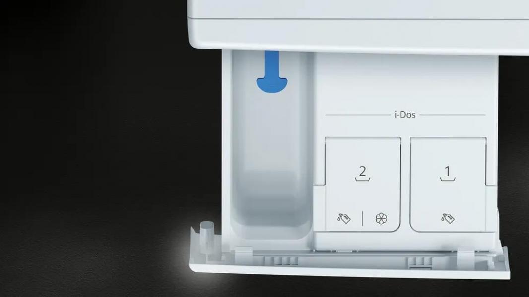 Siemens WG44B2AW0 iQ700 9 kg Frontlader Waschmaschine, 60 cm breit, 1400 U/min, i-Dos, speedPack XL, Antiflecken-System, Home Connect App, weiß