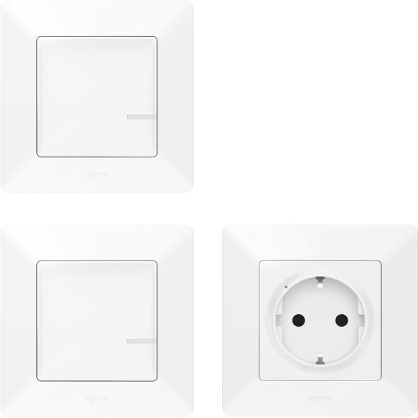 ARDEBO.de Legrand 752127 Valena Life with Netatmo Erweiterungspack, ultraweiß