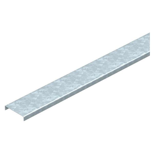 ARDEBO.de OBO Bettermann AZDU 50 Deckel für AZ-Kleinkanal, ungelocht, 53x3000mm, Stahl, bandverzinkt (6080158)