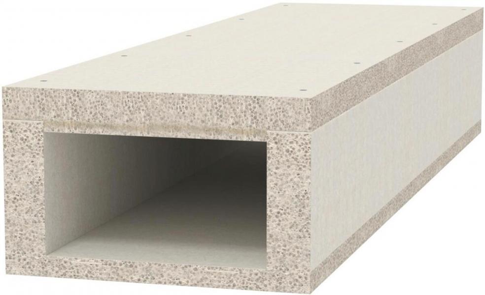 ARDEBO.de OBO Bettermann BSKD09-K1021 Brandschutzkanal PYROLINE® Con D BSK I90/E30, 105 x 210 mm, 1 m (7215144)