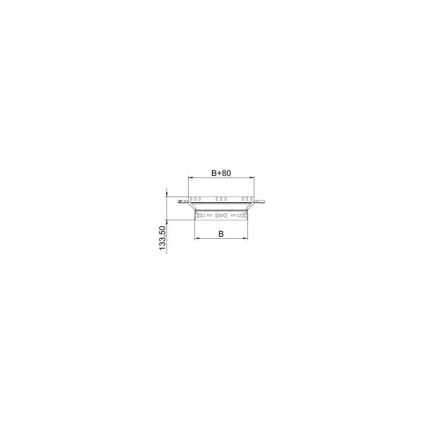 OBO Bettermann RAAM 610 FT Anbau-Abzweigstück, 100x60mm (6041250)