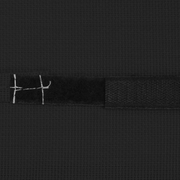 Kopfstütze für Liegestuhl Schwarz 40 x 7,5 x 15 cm Textilene