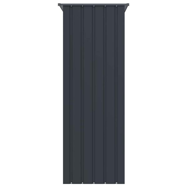 Voliere Anthrazit 215x78x200 cm Verzinkter Stahl