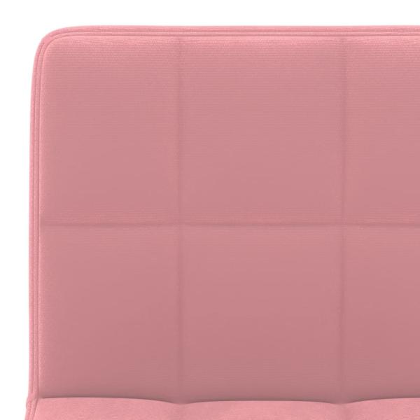 Barhocker Rosa Samt