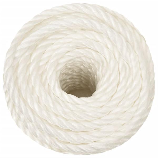 Arbeitsseil Weiß 10 mm 25 m Polypropylen