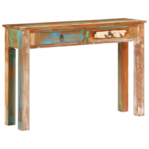 ARDEBO.de - Konsolentisch 110x30x75 cm Altholz Massiv