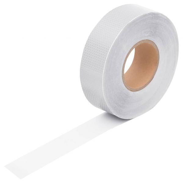 Reflektorband Weiß 5 cmx50 m PVC