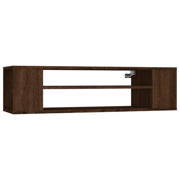 TV-Wandschrank Braun Eichen-Optik 100x30x26,5 cm Holzwerkstoff