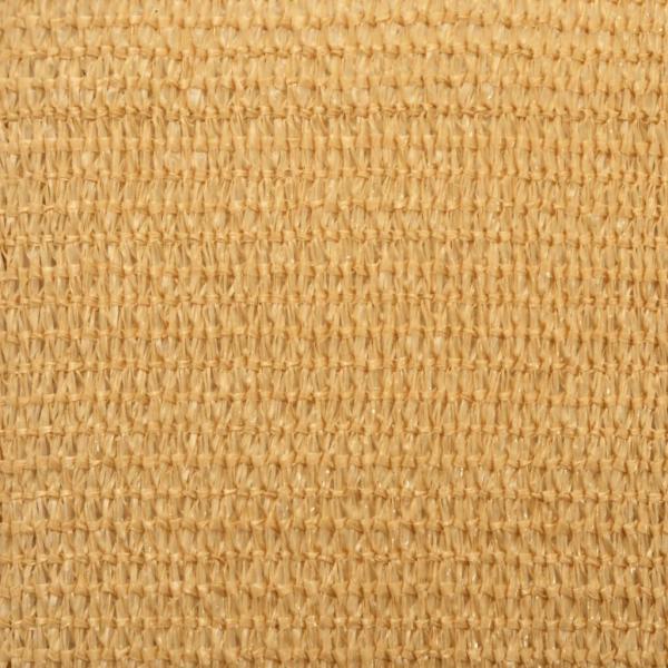 Sonnensegel 160 g/m² Rechteckig Sandfarben 2x5 m HDPE
