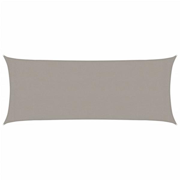 Sonnensegel 160 g/m² Rechteckig Hellgrau 2x4,5 m HDPE