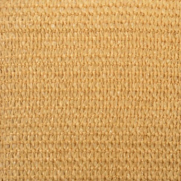 Sonnensegel 160 g/m² Rechteckig Sandfarben 2x4 m HDPE