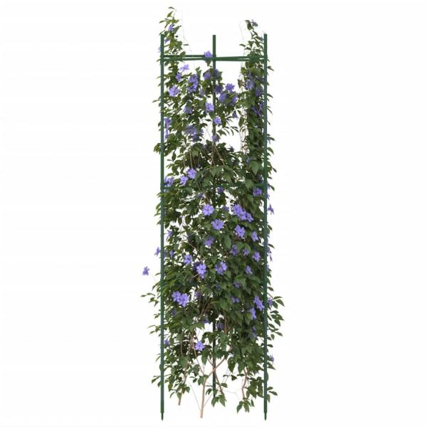 ARDEBO.de - Tomatenkäfige 6 Stk. 116 cm Stahl und PP