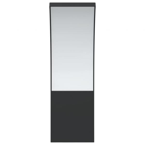 LED-Außenwandleuchten 2 Stk. Schwarz Aluminiumdruckguss
