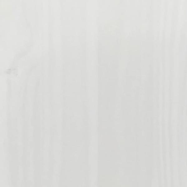 Kleiderschrank Corona Weiß 102x52x186 cm Massivholz Kiefer