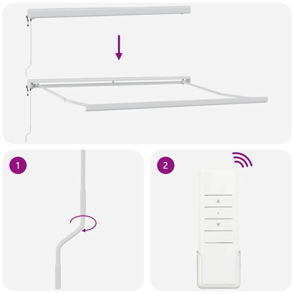 Markise Automatisch Braun 300x250 cm