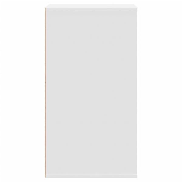 Kommode Weiß 40x41x76 cm Holzwerkstoff