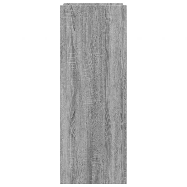 Schuhschrank Grau Sonoma 74,5x37,5x100 cm Holzwerkstoff