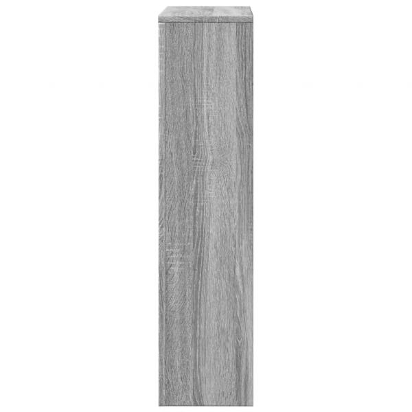 Heizkörperverkleidung Grau Sonoma 78x20x82 cm Holzwerkstoff