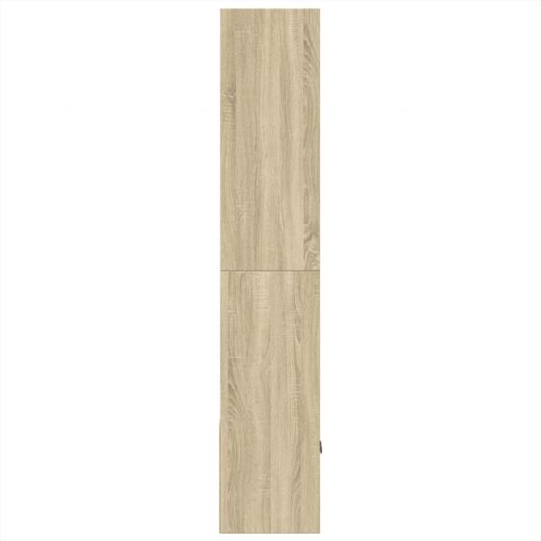 Bücherregal Sonoma-Eiche 70x36x189 cm Holzwerkstoff