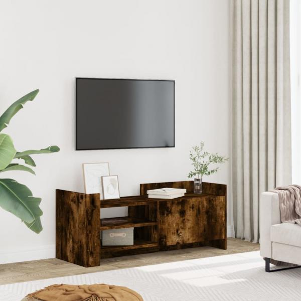 ARDEBO.de - TV-Schrank Räuchereiche 100x35x40 cm Holzwerkstoff