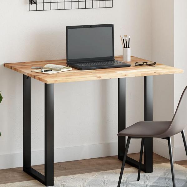 ARDEBO.de - Tischplatte Rechteckig 100x80x2 cm Massivholz Akazie