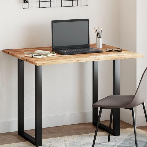 ARDEBO.de - Tischplatte Rechteckig 100x80x2 cm Massivholz Akazie