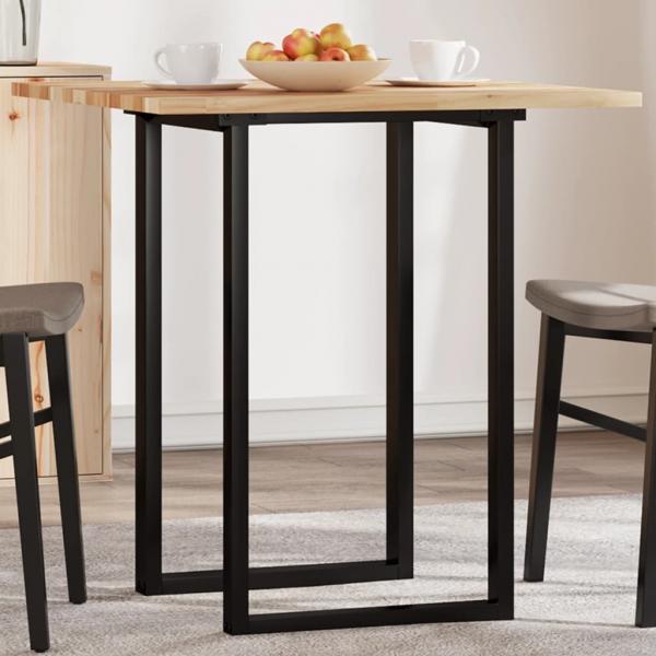 ARDEBO.de - Tischplatte Quadratisch 70x70x2 cm Massivholz Akazie