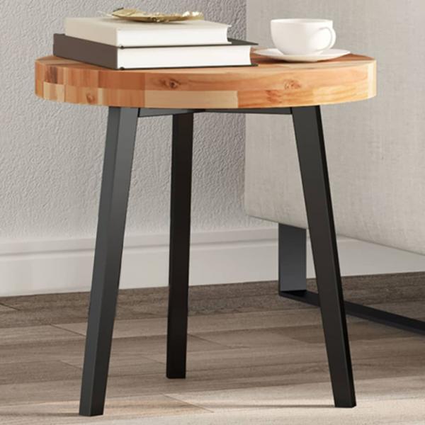 ARDEBO.de - Tischplatte Rund Ø40x4 cm Massivholz Akazie