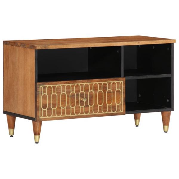 ARDEBO.de - TV-Schrank 80x33x46 cm Massivholz Mango