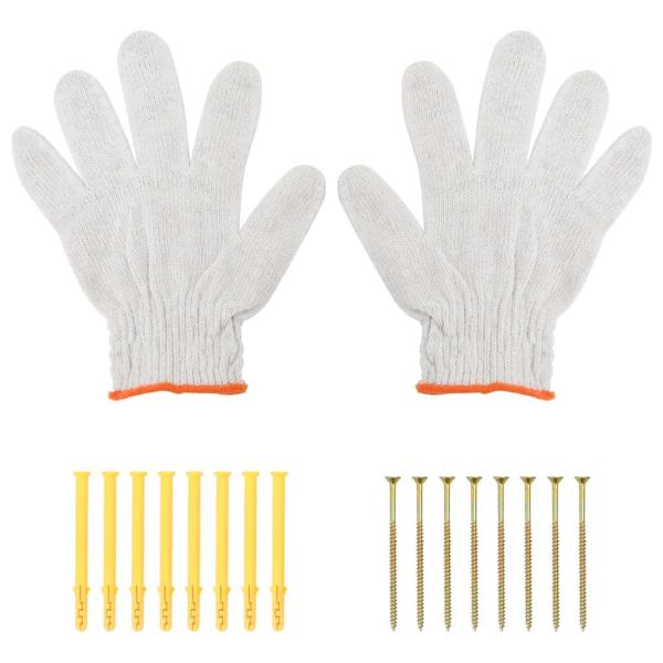 Regalträger 4 Stk. 20x2,5x14 cm Schwarz Edelstahl