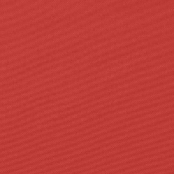 Palettenkissen Rot 70x40x12 cm Stoff