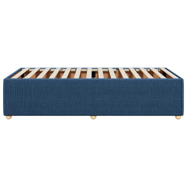 Bettgestell Blau 80x200 cm Stoff
