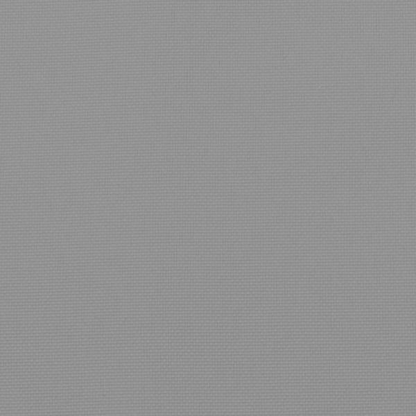 Palettenkissen 2-tlg. Grau Stoff