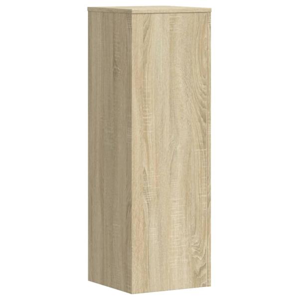 Pflanzenständer Sonoma-Eiche 33x33x100 cm Holzwerkstoff