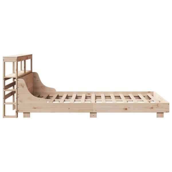 Massivholzbett ohne Matratze 150x200 cm Kiefernholz