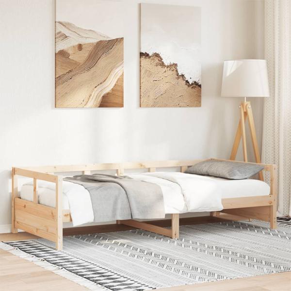 ARDEBO.de - Tagesbett Natur 80x200 cm Massivholz Kiefer