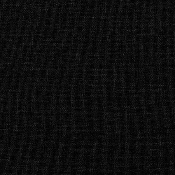 Boxspringbett mit Matratze Schwarz 90x200 cm Stoff