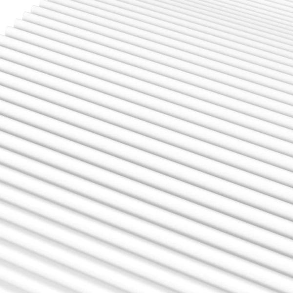 Schaumstoffmatratze für Kinder Weiß 80x160 cm Härtegrad H2 H3