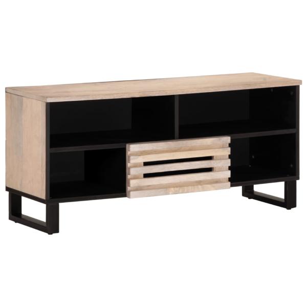 ARDEBO.de - TV-Schrank 100x34x46 cm Massivholz Mango