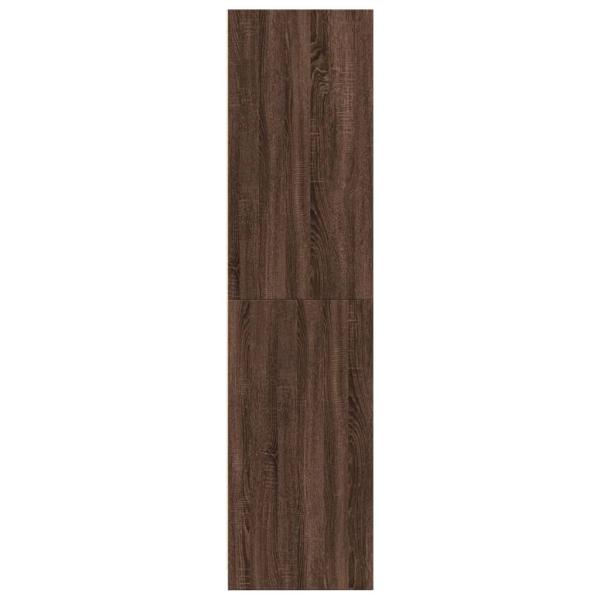 Kleiderschrank Braun Eiche-Optik 100x50x200 cm Holzwerkstoff